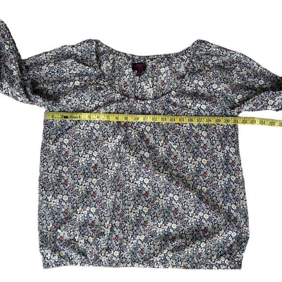 J Crew Liberty Women's Multicolor Floral 3/4 Sleeve Top And Pants Set M/4 NWOT - Picture 6 of 16